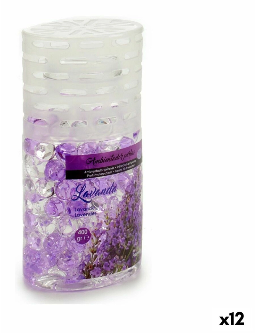 Acorde - Ambientador Lavanda 400 g Bolas de Gel (12 Unidades)