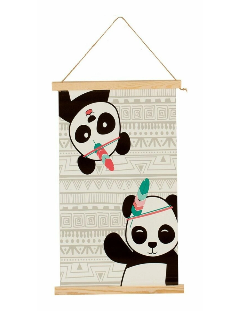 imagem de Decoração de Parede Urso Panda 1 x 54 x 33 cm (24 Unidades)2