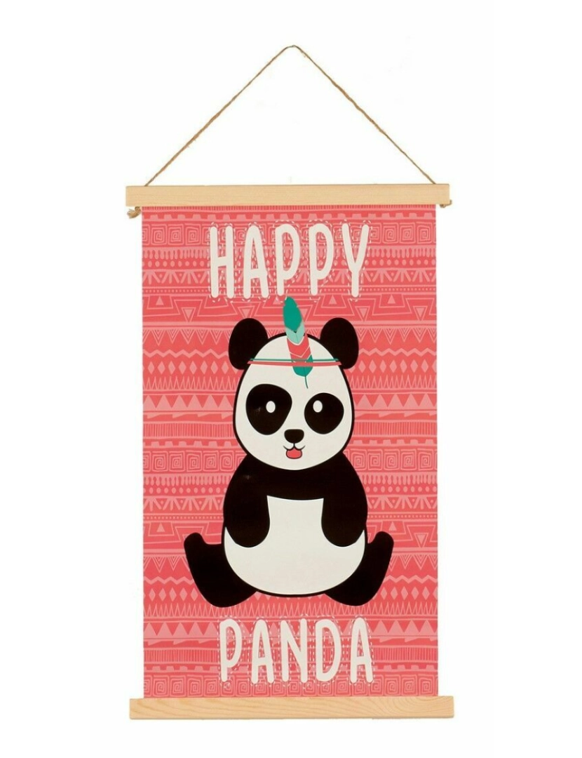 imagem de Decoração de Parede Urso Panda 1 x 54 x 33 cm (24 Unidades)4