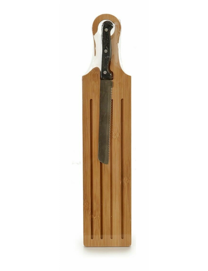 imagem de Tábua de Bambu para Cortar Pão Bambu 10,5 x 2,5 x 49,5 cm (12 Unidades)3