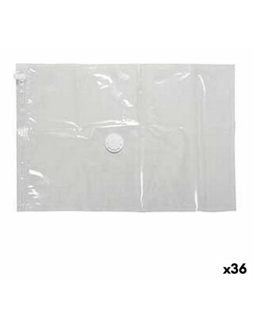 Kipit - Sacos de vácuo Transparente Plástico 70 x 100 cm (36 Unidades)