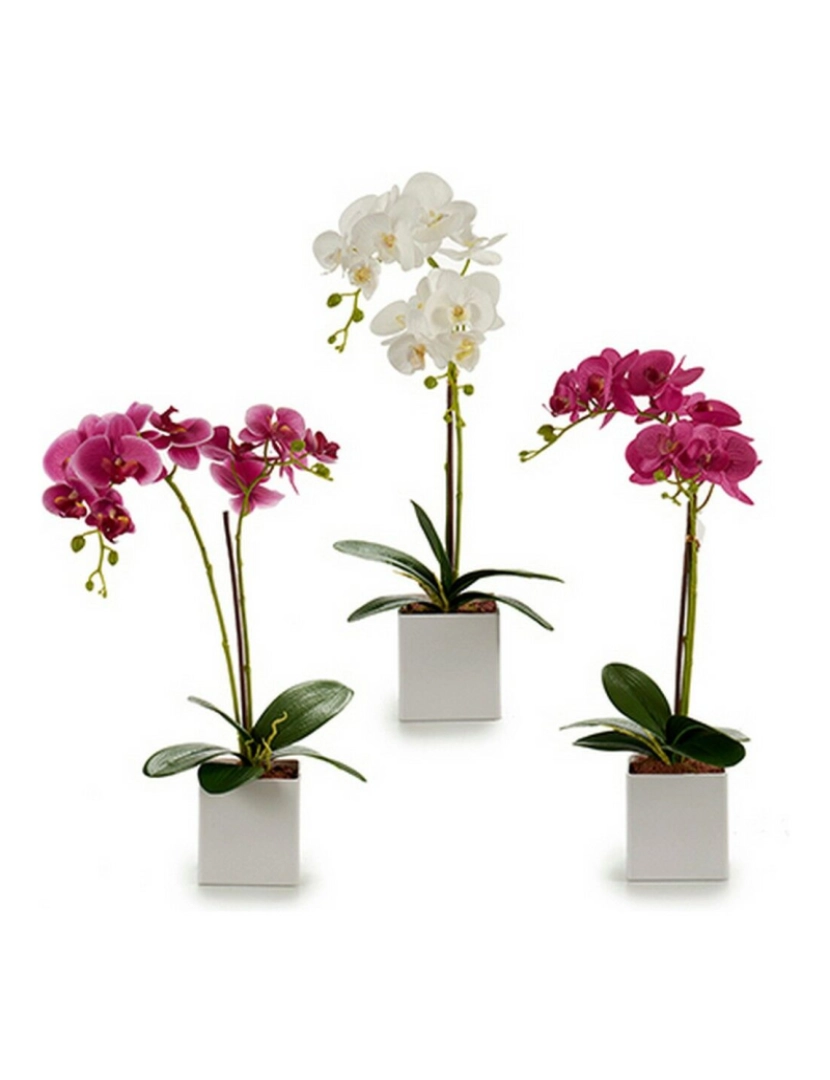 imagem de Planta Decorativa Orquídea 18 x 47 x 14 cm Plástico (6 Unidades)3