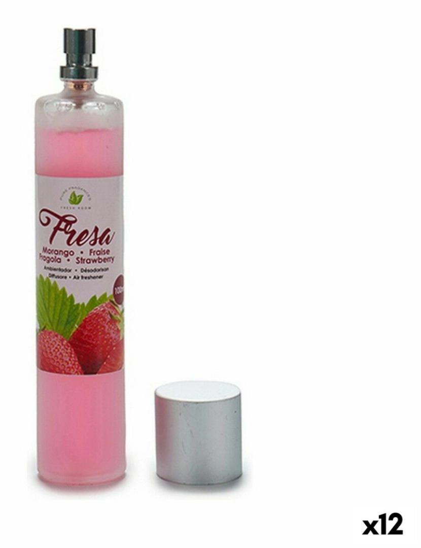 Acorde - Spray Ambientador Morango 100 ml (12 Unidades)