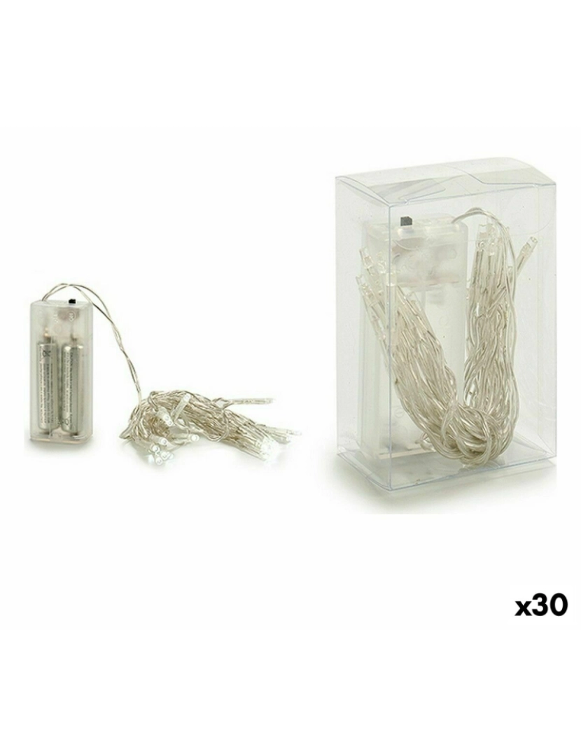 Gift Decor - Tiras LED Branco (30 Unidades)