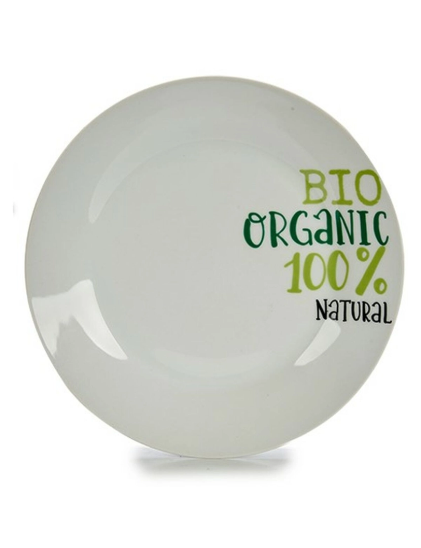 imagem de Prato de Jantar Organic Porcelana 24,4 x 2,6 x 24,4 cm (10 Unidades)2