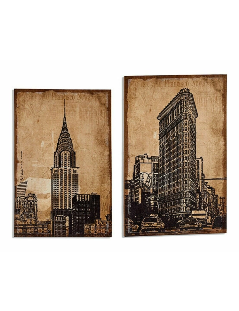 imagem de Tela New York 90 x 3 x 60 cm (4 Unidades)2