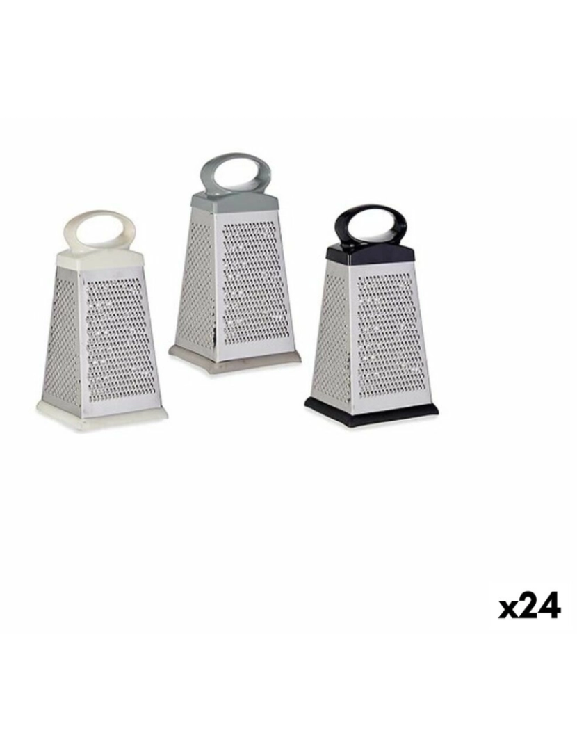 Kinvara - Ralador Borracha Aço inoxidável Plástico 11,5 x 22,5 x 10 cm (24 Unidades)