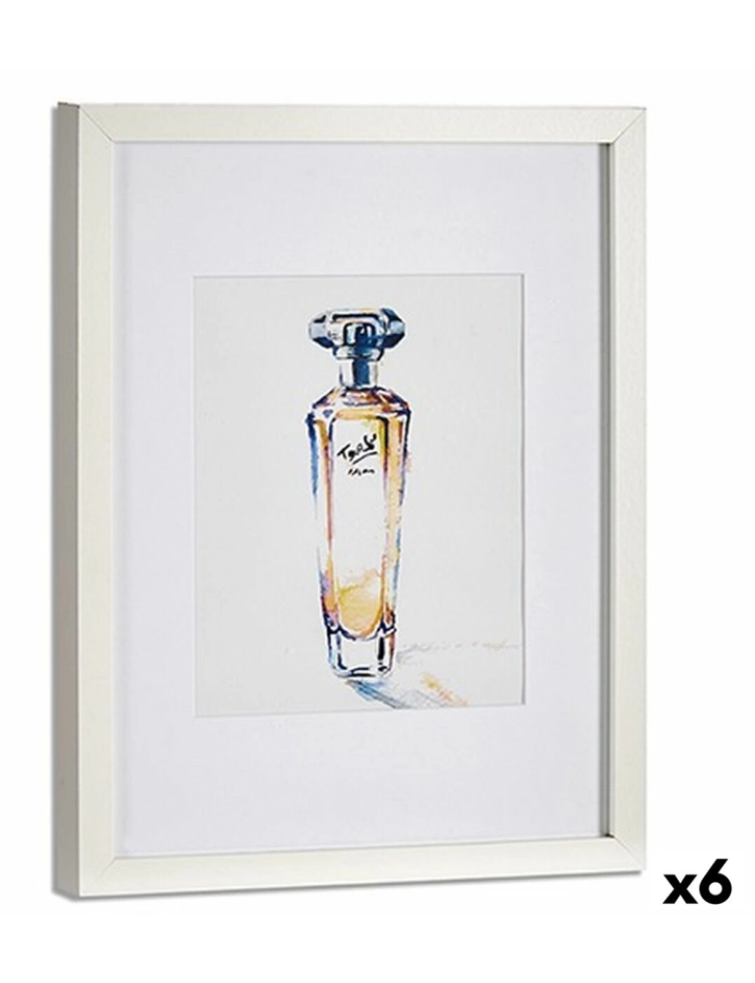 Gift Decor - Pintura Perfume 33 x 3 x 43 cm (6 Unidades)