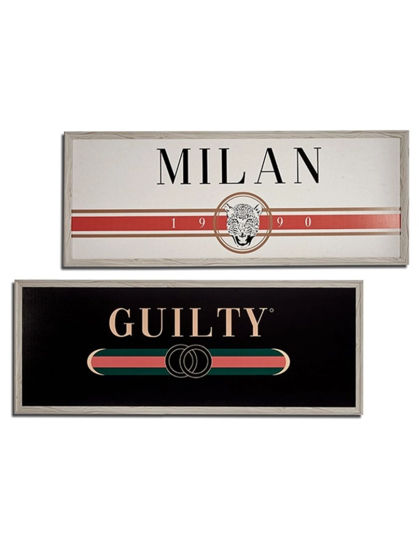 imagem de Pintura GUILTY MILAN Aglomerado 2 x 46 x 121 cm (4 Unidades)2