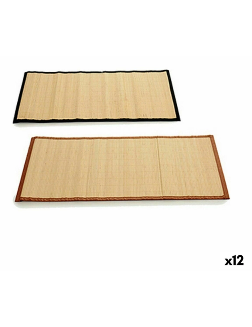 Gift Decor - Tapete Bambu 80 x 1 x 50 cm (12 Unidades)