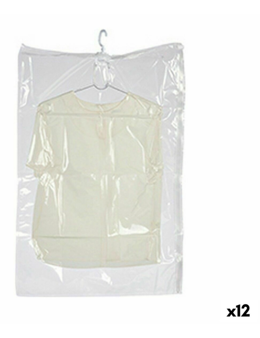 Kipit - Sacos de vácuo Transparente Polietileno Plástico 70 x 105 cm (12 Unidades)