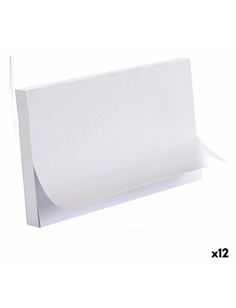 Pincello - Notas Adesivas 76 x 127 mm Branco (12 Unidades)