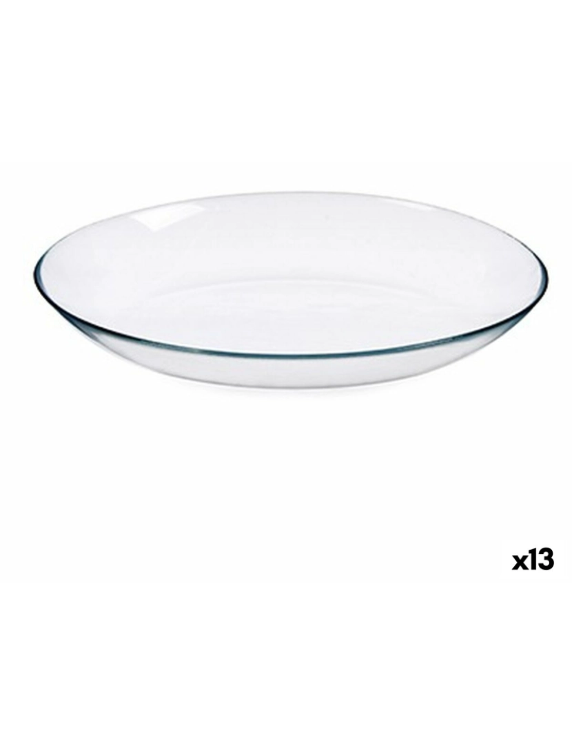 Pasabahce - Recipiente de Cozinha Invitation Ovalada Transparente Vidro 820 ml (13 Unidades)