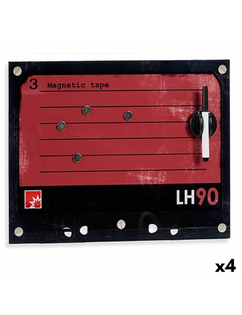 imagem de Quadro Magnético com Marcador 40 x 30 cm (4 Unidades)1