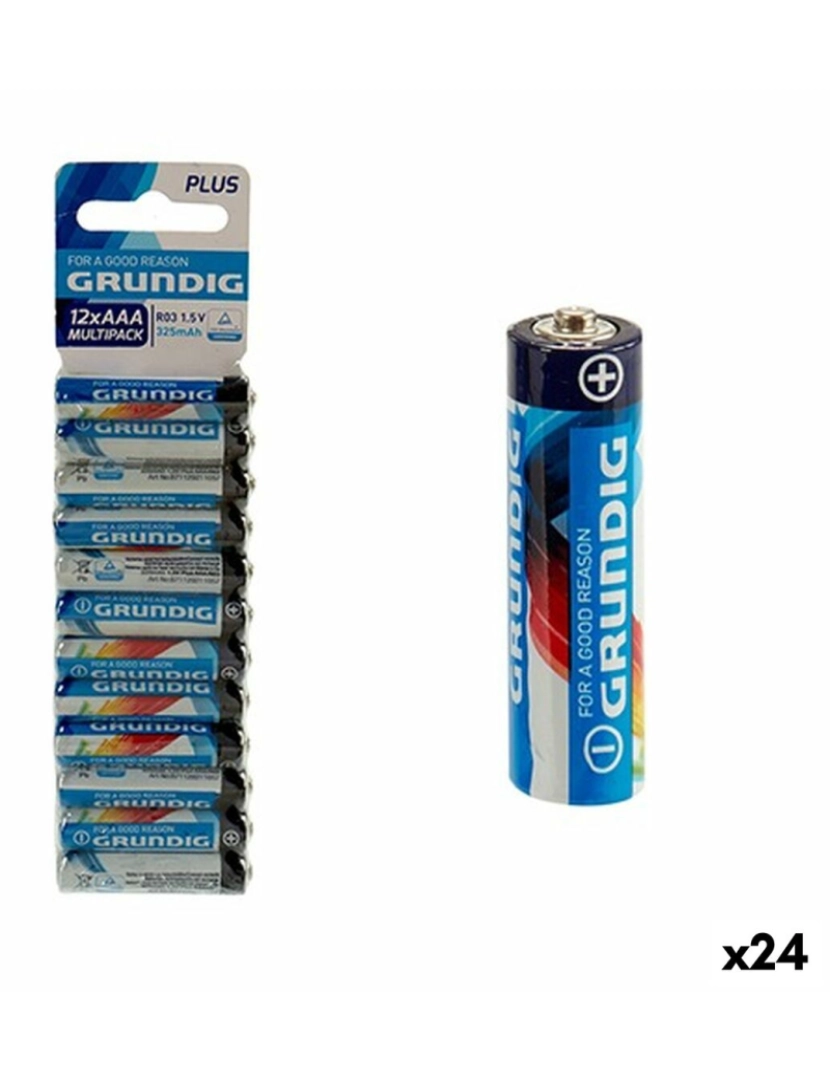 Grundig - Pilhas Grundig AAA R03 (24 Unidades)