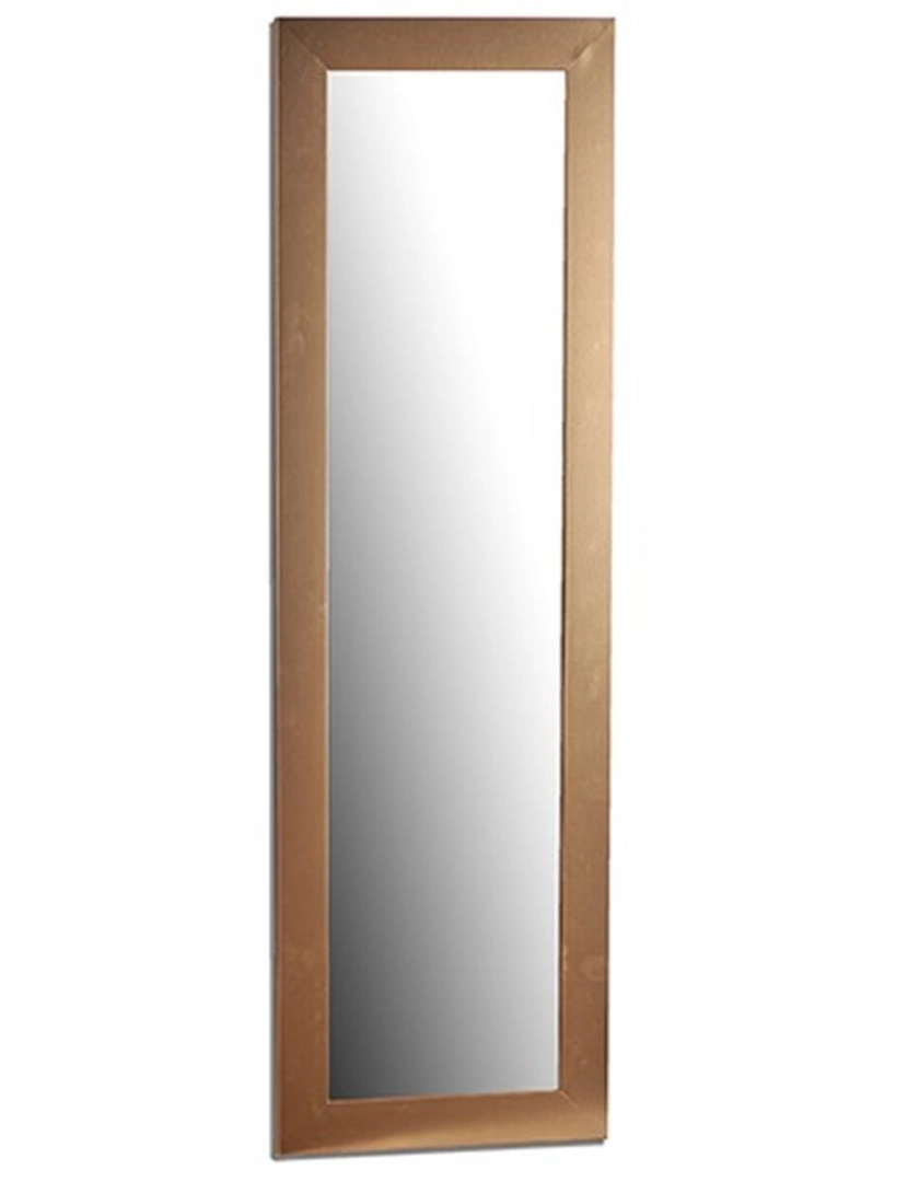 imagem de Espelho de parede 41 x 131 x 1,5 cm Dourado Madeira Vidro (2 Unidades)2