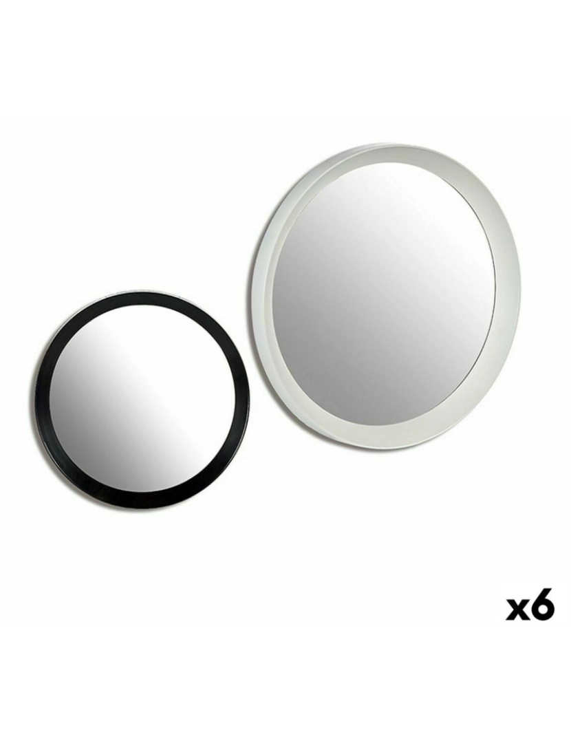 imagem de Espelho de parede Cristal Plástico 52 x 4,8 x 52 cm (6 Unidades)1
