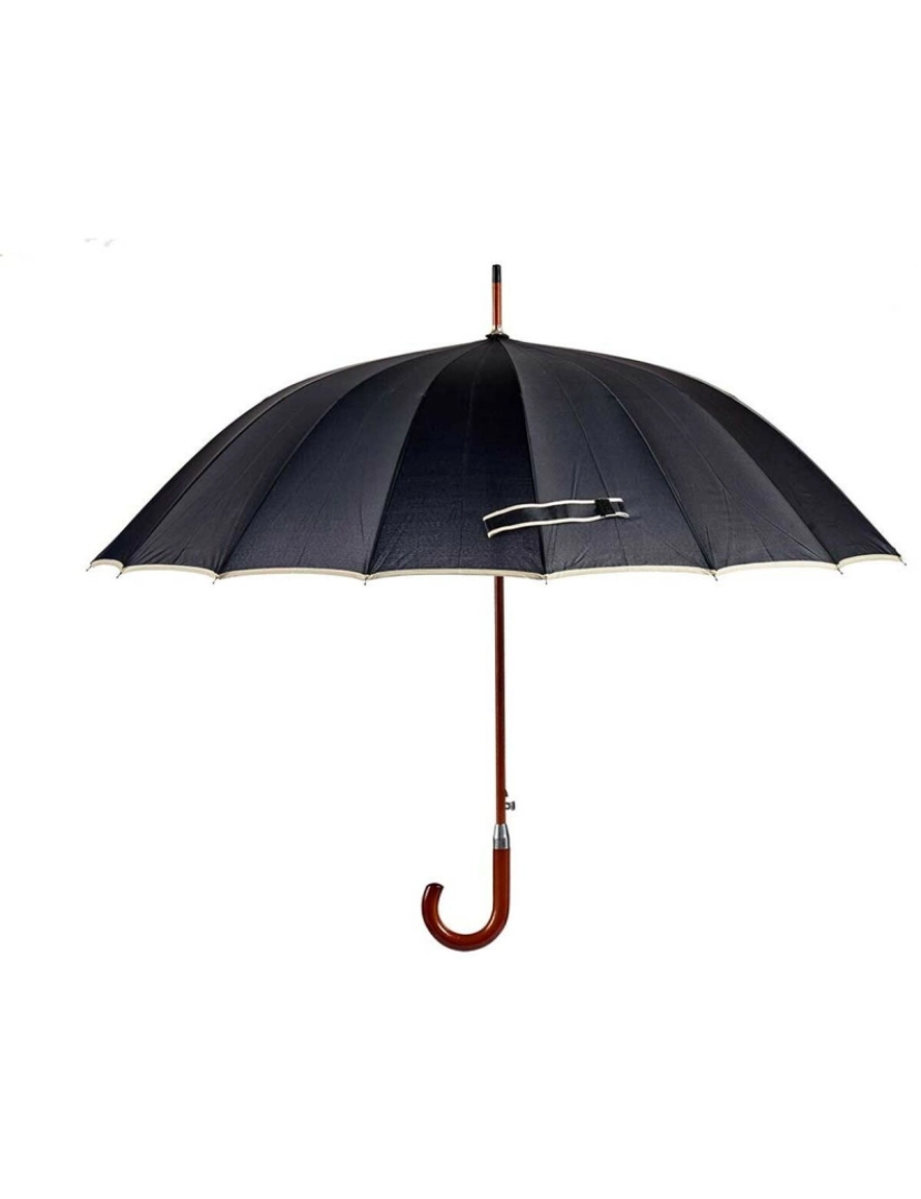 imagem de Guarda-Chuva Preto Metal Tecido 110 x 110 x 95cm (24 Unidades)2