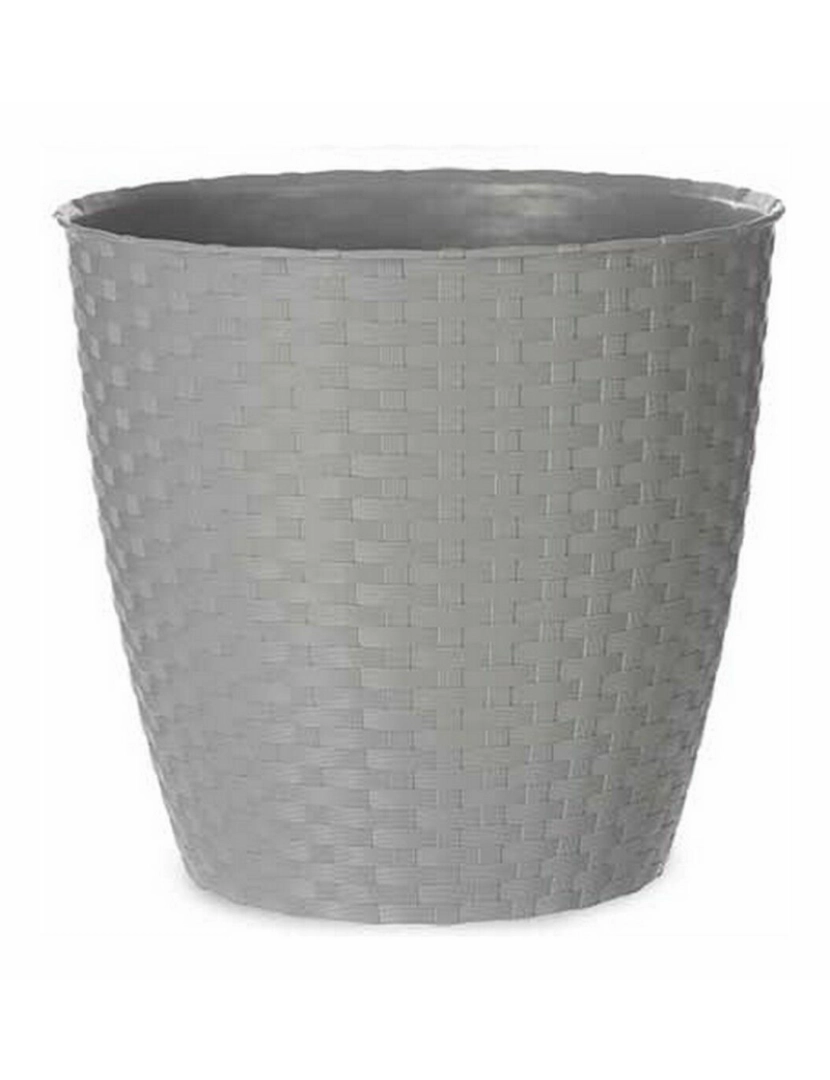 imagem de Vaso Stefanplast Cinzento Plástico 29 x 26,5 x 29 cm (6 Unidades)2