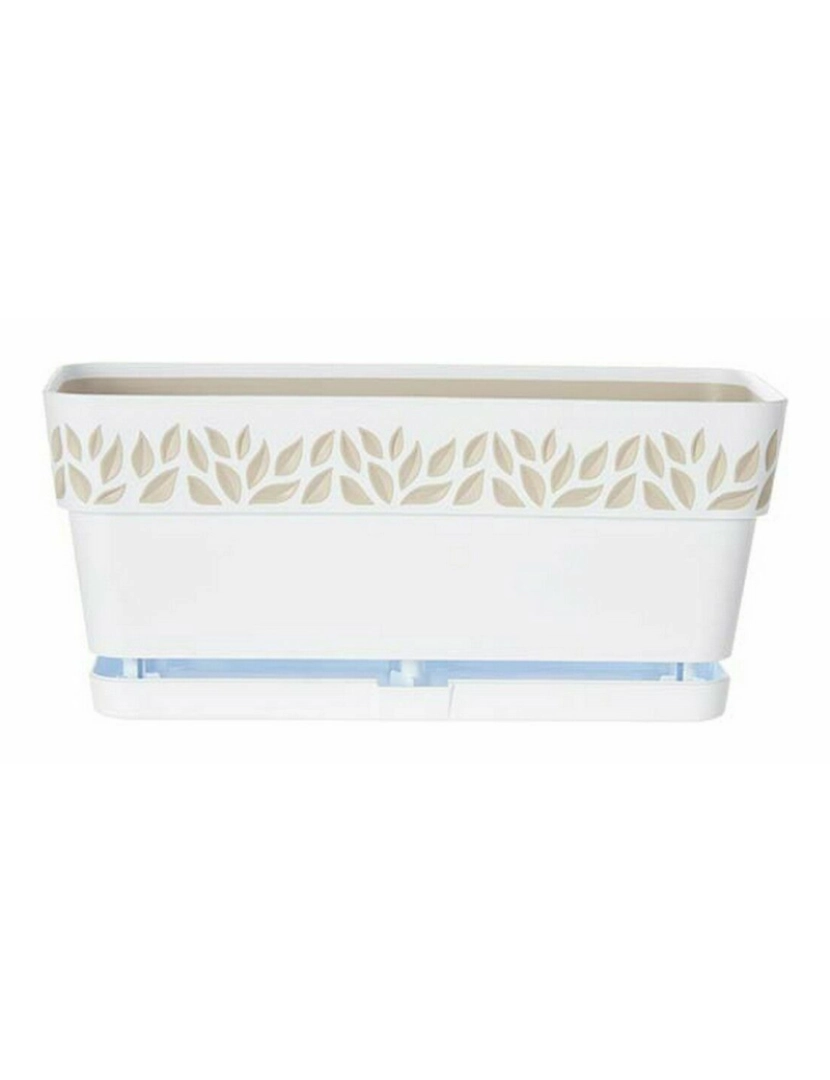 imagem de Floreira Autoirrigável Stefanplast Cloe Branco Plástico 13,3 x 12,3 x 29,3 cm (12 Unidades)3