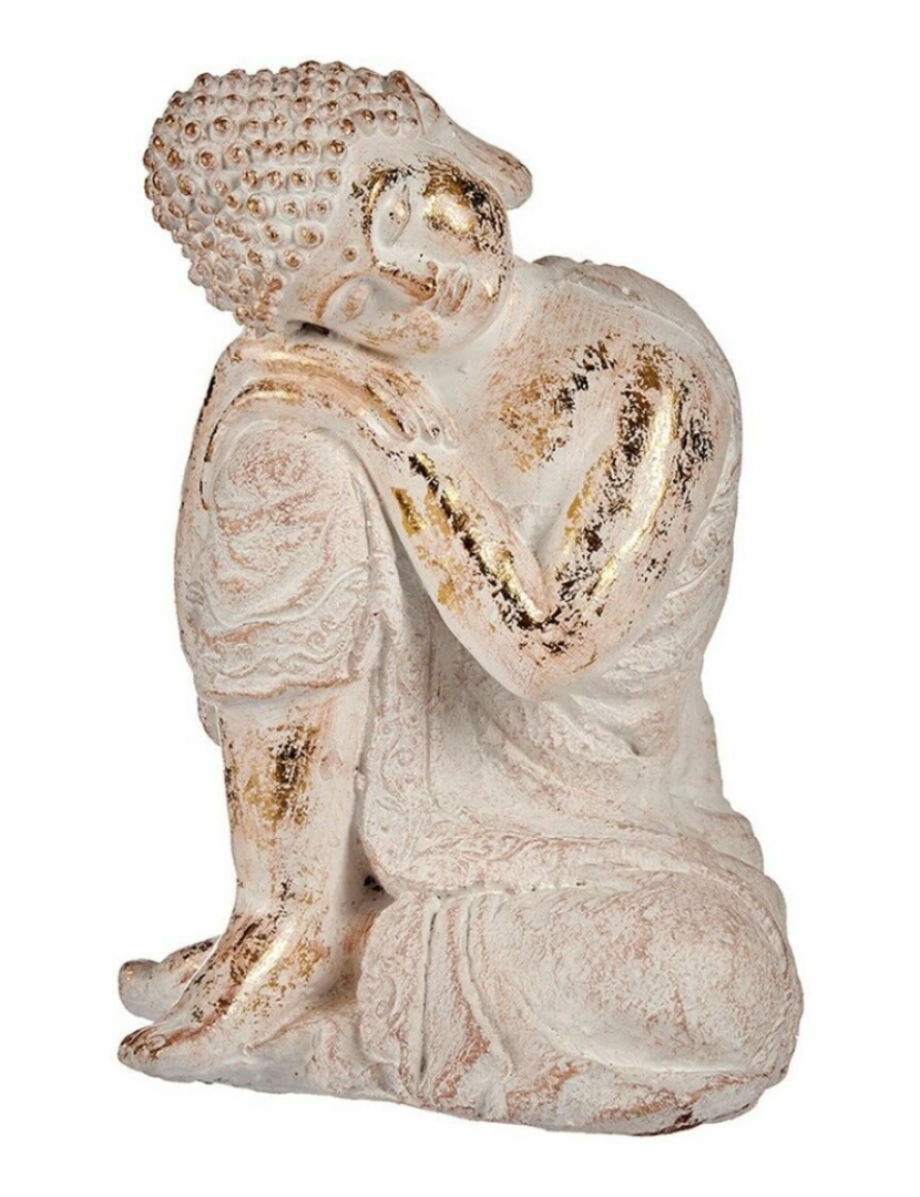 imagem de Figura Decorativa para Jardim Buda Poliresina 23 x 33 x 26 cm (2 Unidades)2