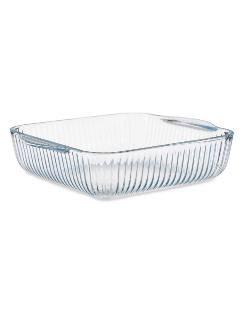 imagem de Bandeja para Forno Transparente Vidro de Borosilicato 21,5 x 6 x 25,2 cm (6 Unidades)2