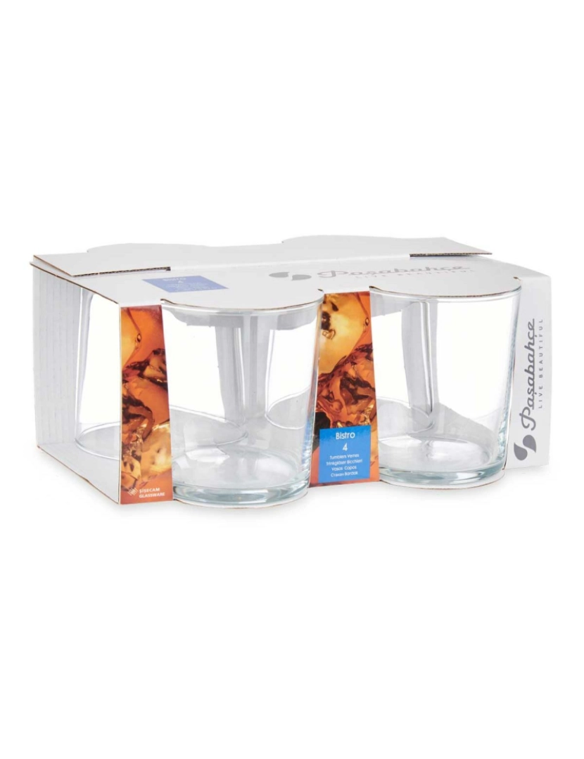 imagem de Conjunto de Copos Bistro 380 ml Transparente Cristal (6 Unidades)4