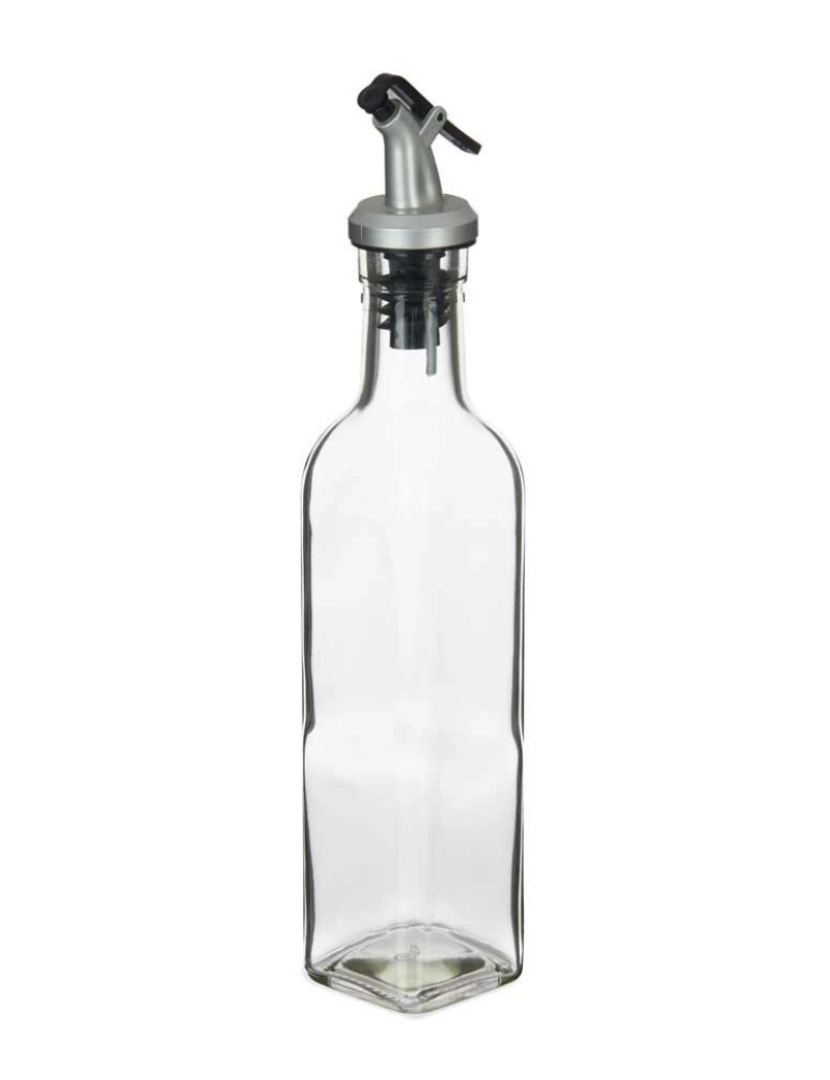 imagem de Galheteiro Transparente Vidro Aço 250 ml (12 Unidades)2