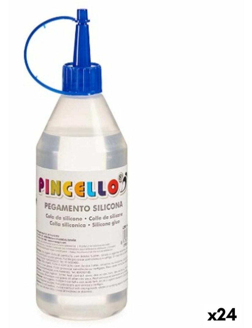 Pincello - Cola Instantânea Silicone 250 ml (24 Unidades)