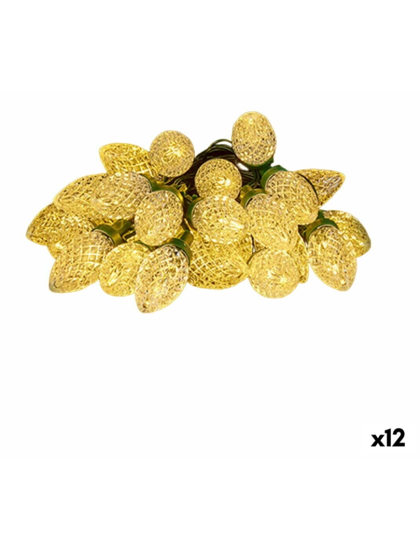 imagem de Grinalda de Luzes LED Amarelo 500 x 5 x 2 cm (12 Unidades)1