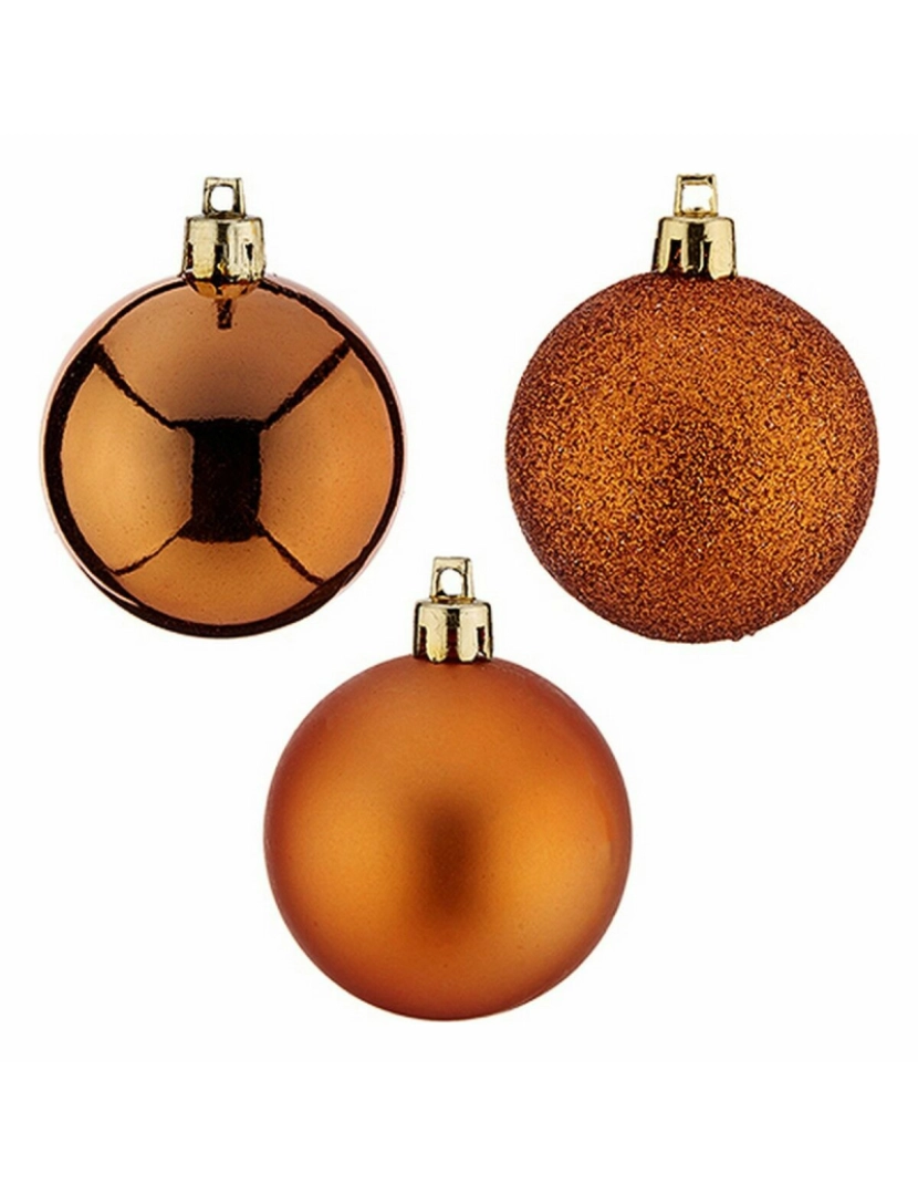 imagem de Conjunto de bolas de Natal Laranja 5 x 6 x 5 cm (48 Unidades)2