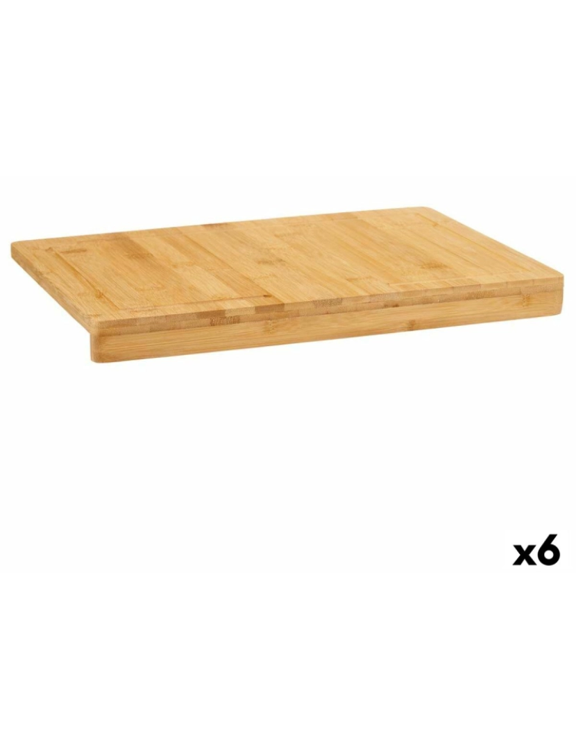 Kinvara - Tábua de corte Castanho Bambu 38,4 x 3,2 x 26,4 cm (6 Unidades)