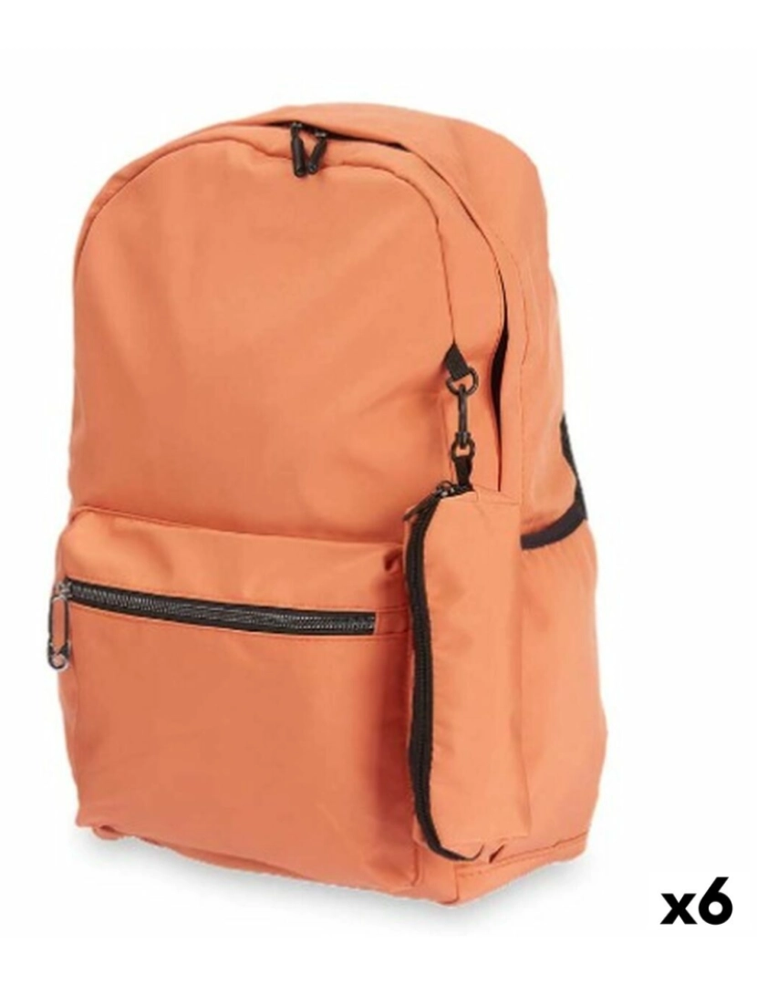 Pincello - Mochila Escolar Laranja 37 x 50 x 7 cm (6 Unidades)