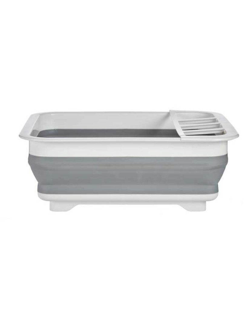 imagem de Escorredor de Cozinha Dobrável Branco Cinzento Polipropileno TPR 37,9 x 29,3 x 12 cm (6 Unidades)2