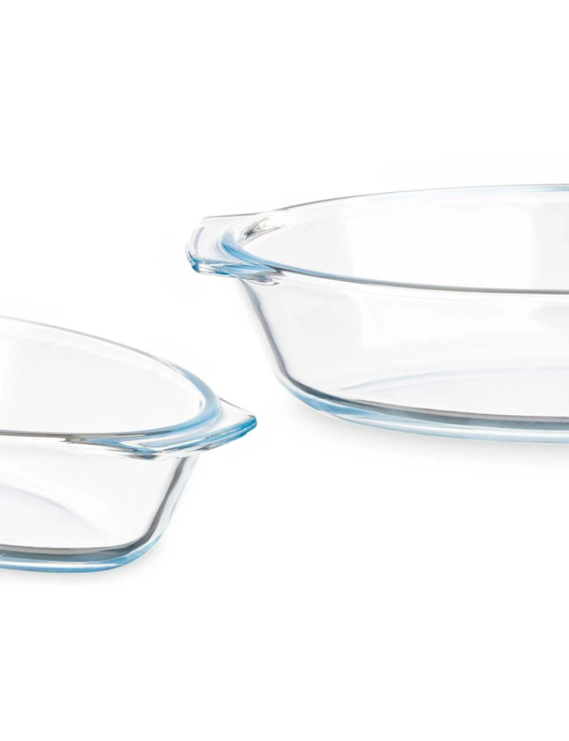 imagem de Recipiente de Cozinha Com pegas Transparente Vidro de Borosilicato 700 ml 23,6 x 5,3 x 13 cm (18 Unidades)3