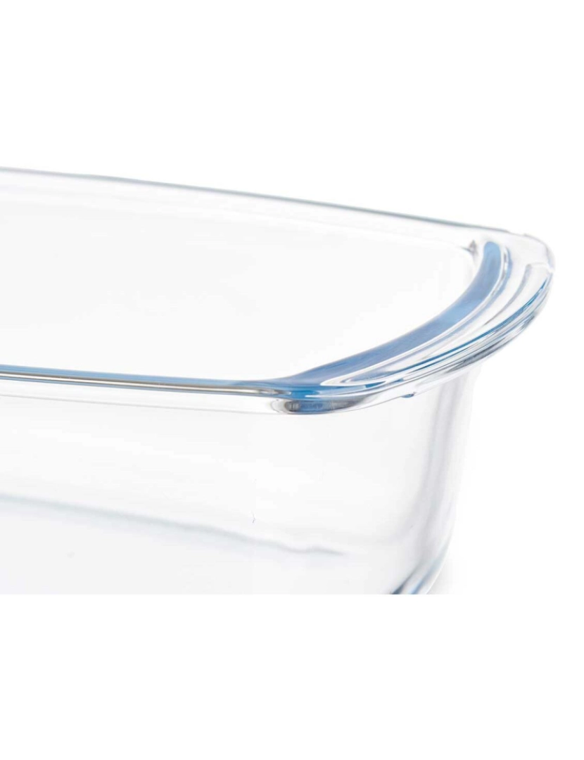 imagem de Recipiente de Cozinha Com pegas Transparente Vidro de Borosilicato 1,6 L 27 x 7,2 x 14 cm (12 Unidades)3