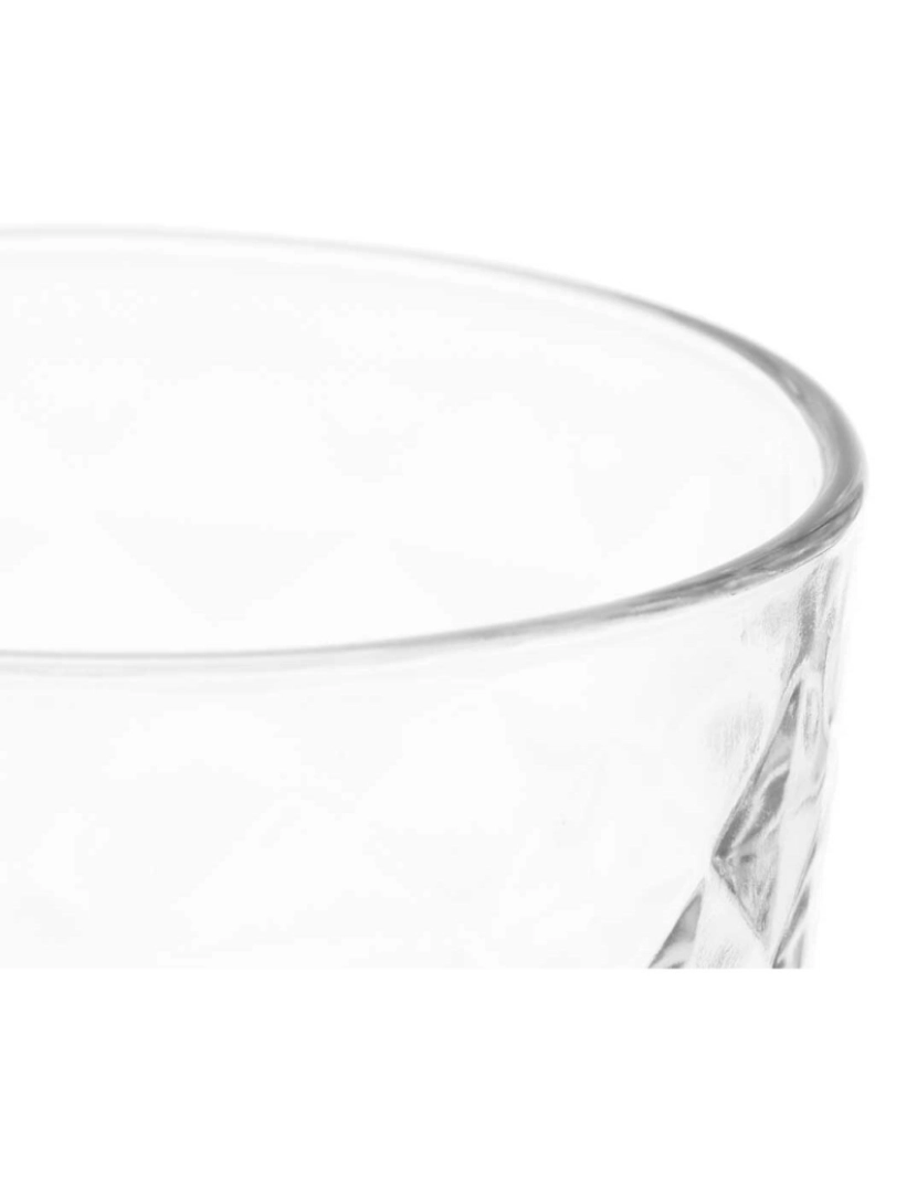 imagem de Conjunto de Copos Diamante Transparente Vidro 360 ml (6 Unidades)4