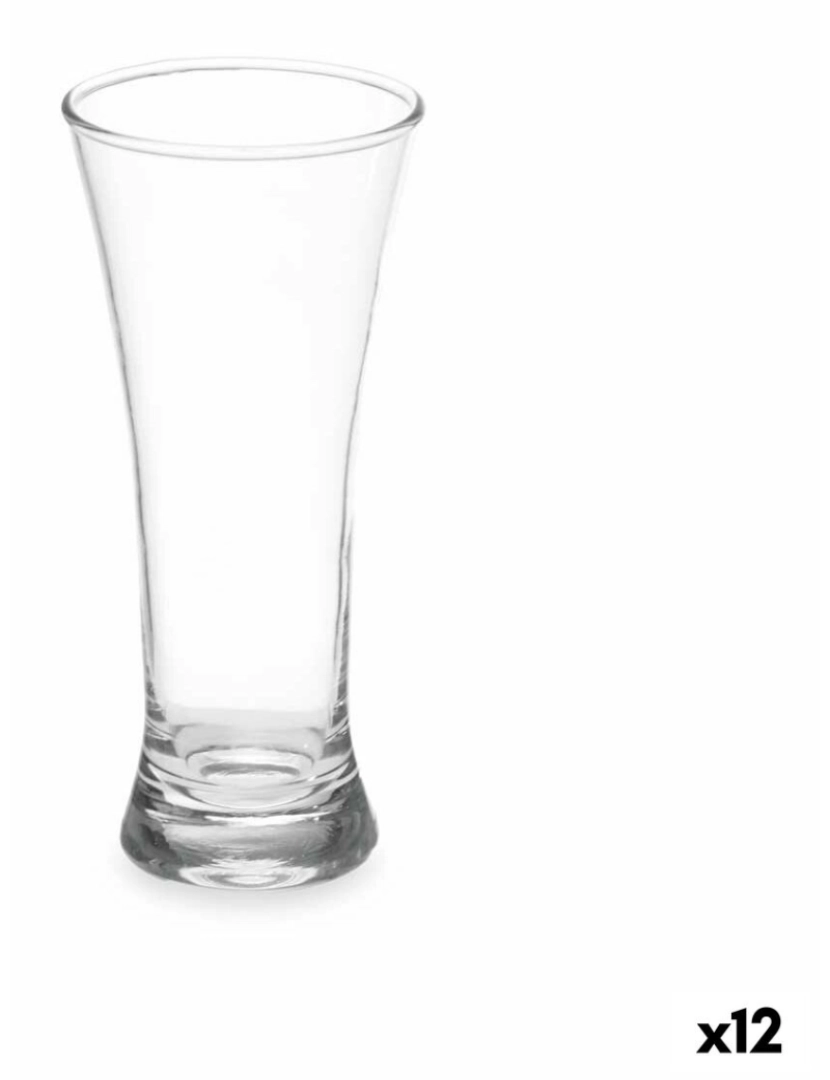 imagem de Copo Cónico Transparente Vidro 320 ml (12 Unidades)1