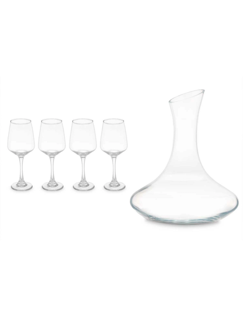 imagem de Conjunto para Degustação de Vinho Transparente Vidro 420 ml 1,8 L (2 Unidades)2