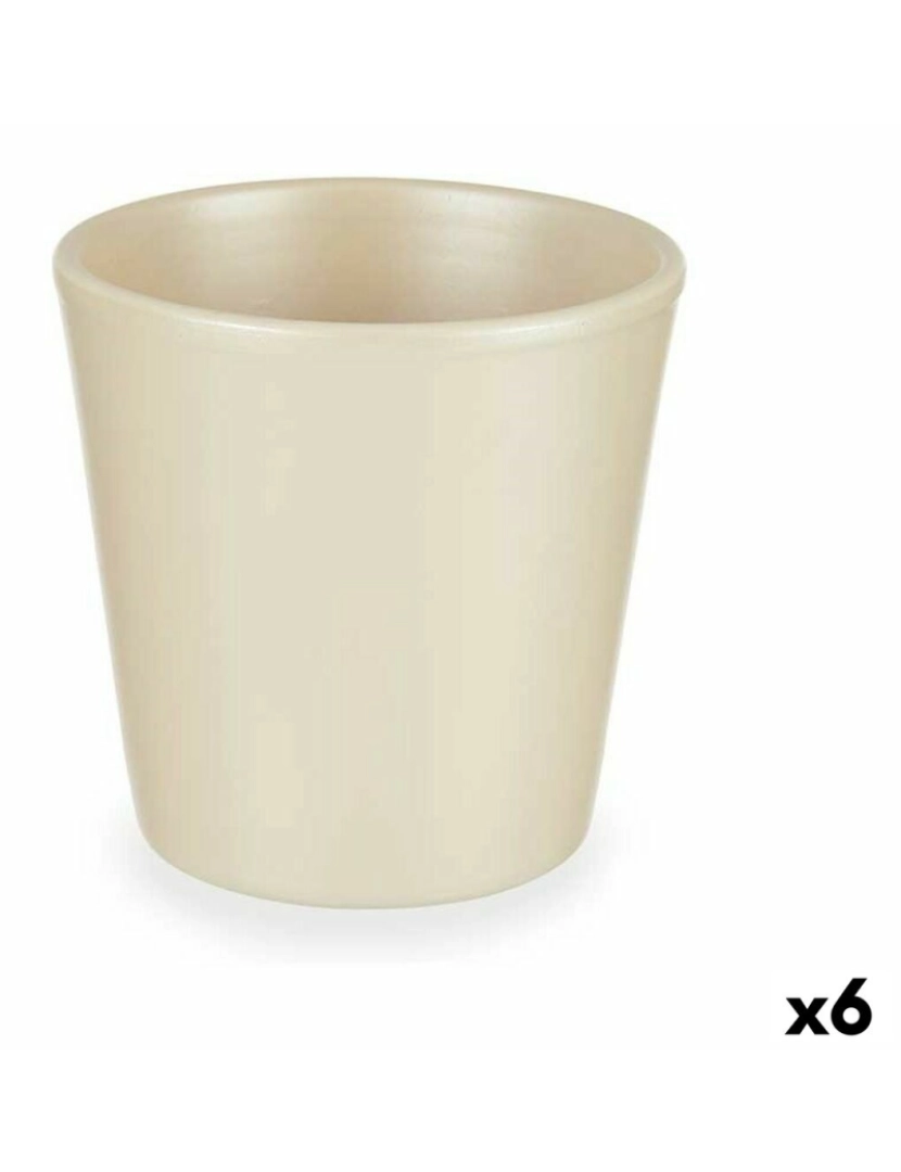 Ibergarden - Vaso Ø 14 cm champagne (6 Unidades)