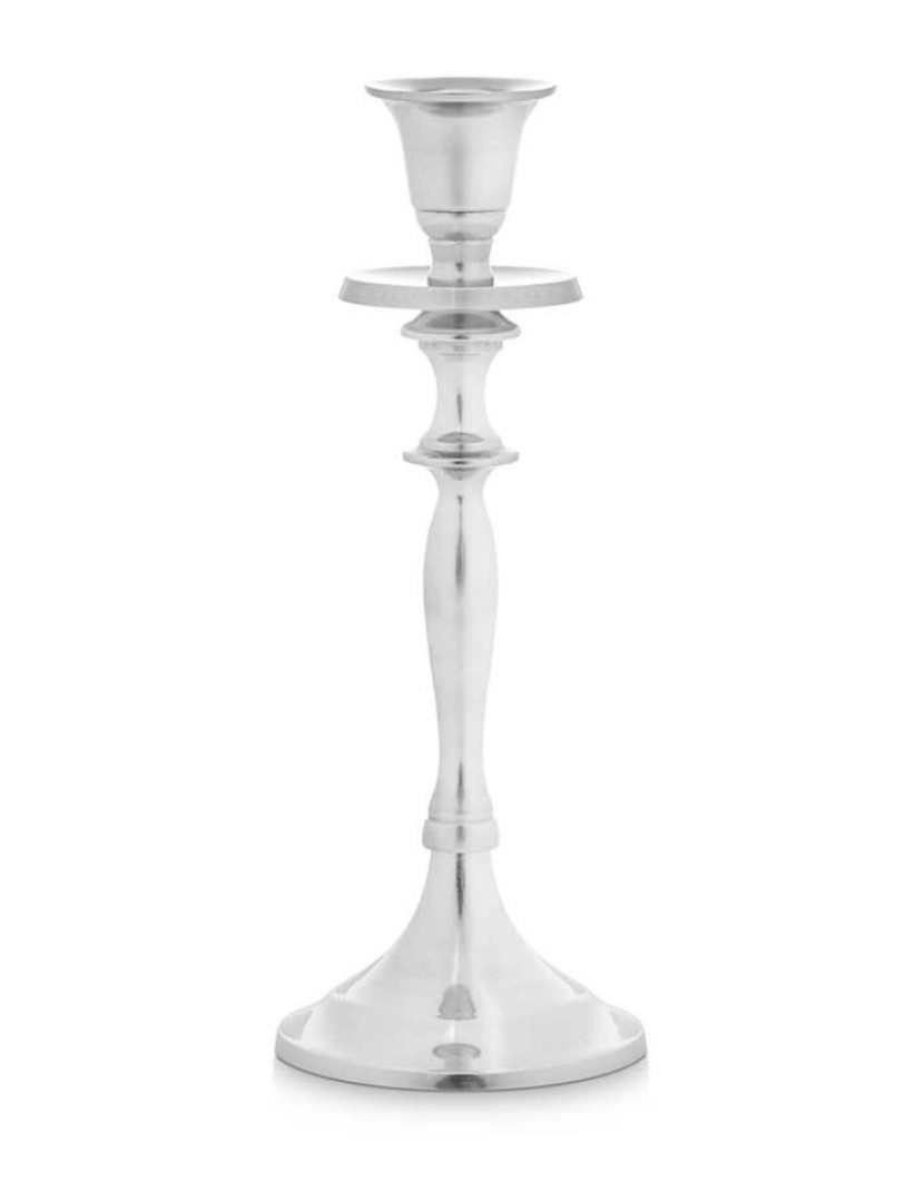 imagem de Candelabro Prateado Alumínio 4,5 x 23 x 8 cm (8 Unidades)2