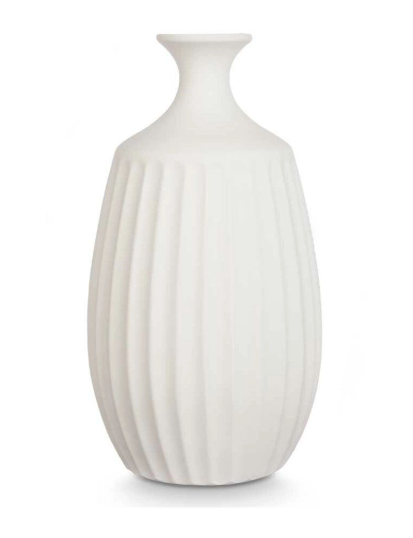 imagem de Vaso Branco Cerâmica 21 x 39 x 21 cm (2 Unidades)2