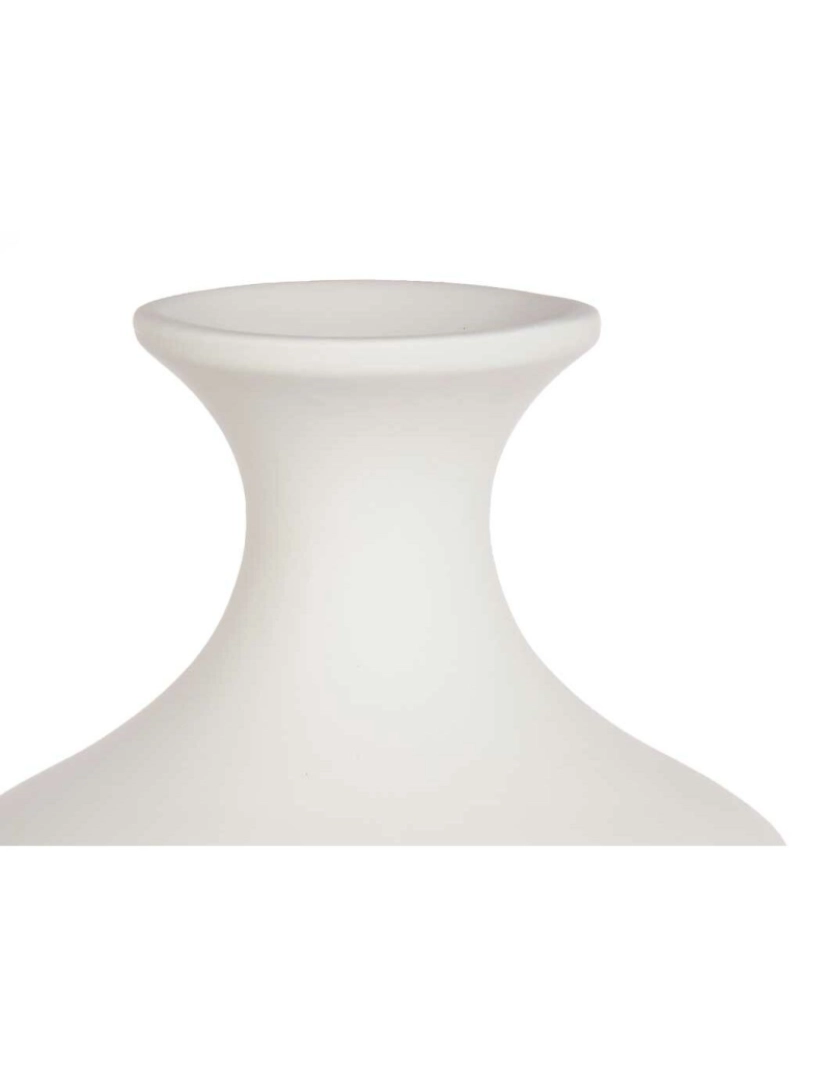 imagem de Vaso Branco Cerâmica 21 x 39 x 21 cm (2 Unidades)3
