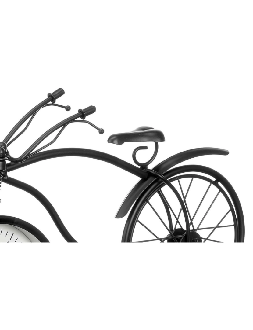 imagem de Tafelklok Bicicleta Preto Metal 36 x 22 x 7 cm (4 Unidades)3