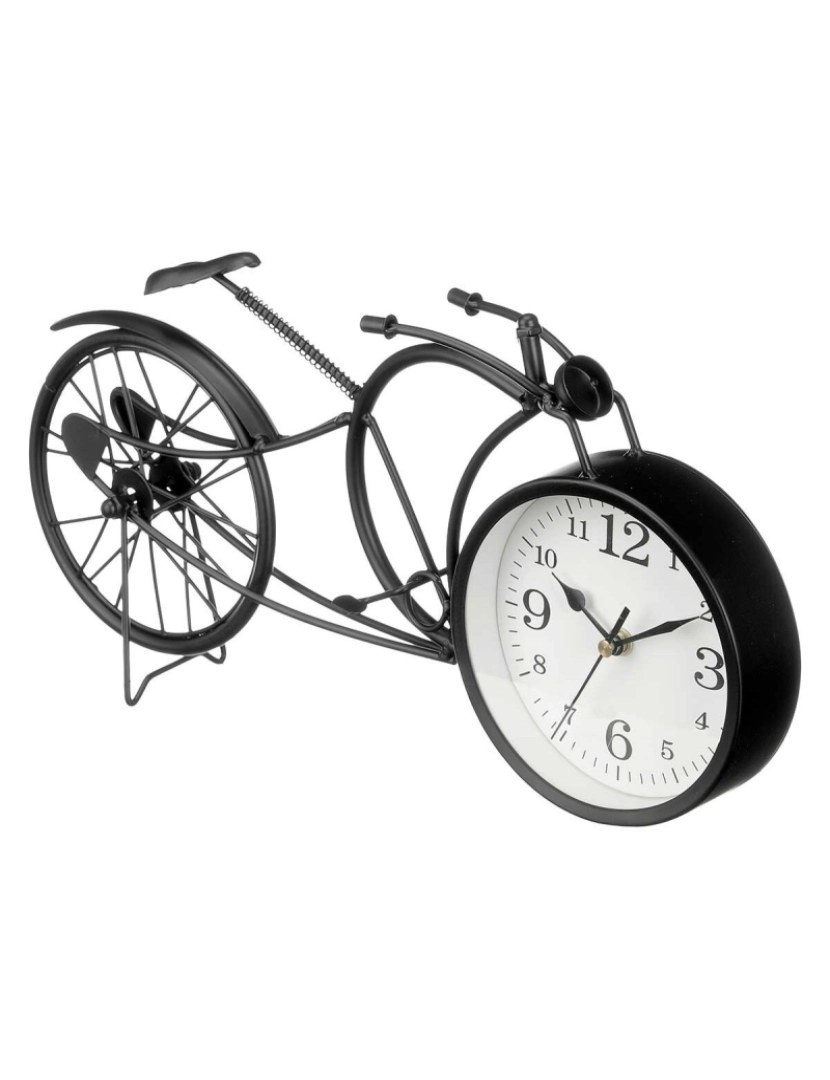 imagem de Tafelklok Bicicleta Preto Metal 40 x 19,5 x 7 cm (4 Unidades)2