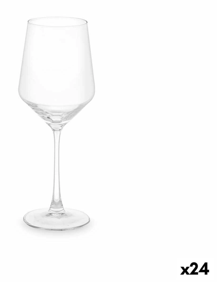 Vivalto - Copo para vinho Transparente Vidro 450 ml (24 Unidades)
