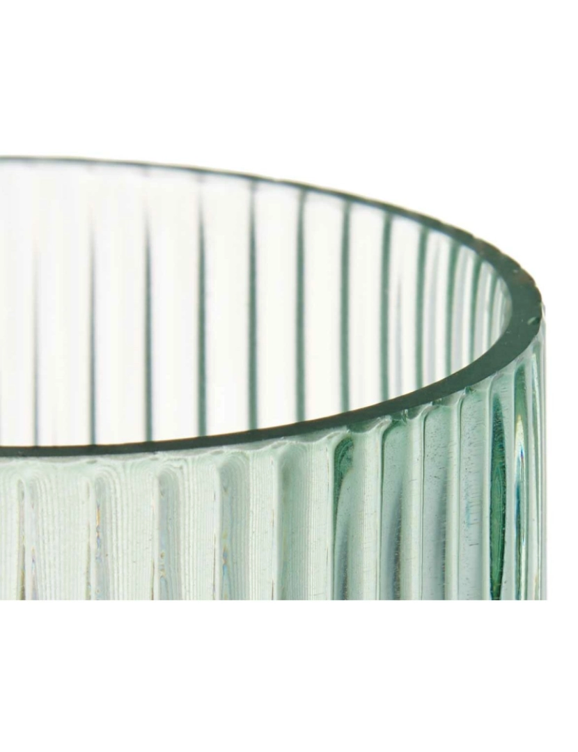 imagem de Vaso Riscas Verde Cristal 8 x 23 x 8 cm (8 Unidades)2