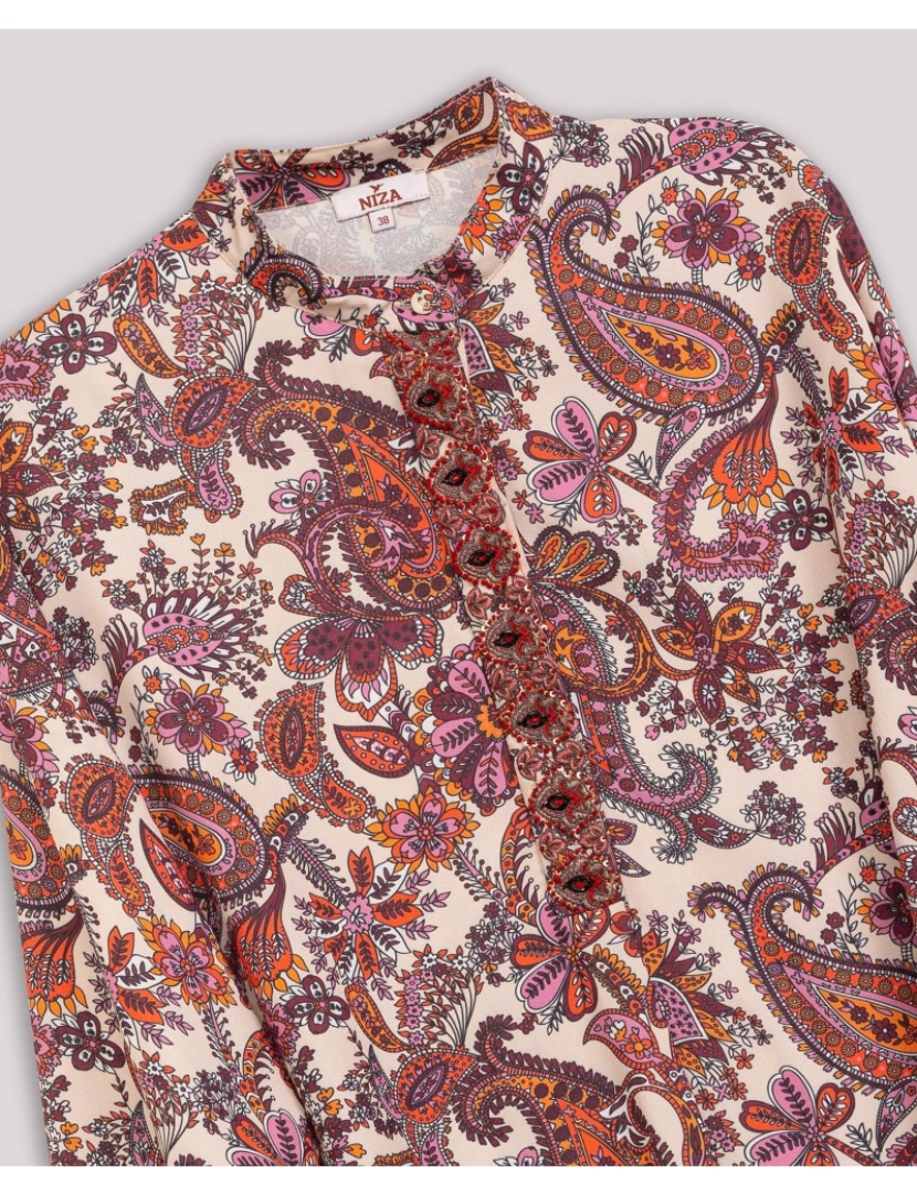 imagem de Blusa com estampado paisley5