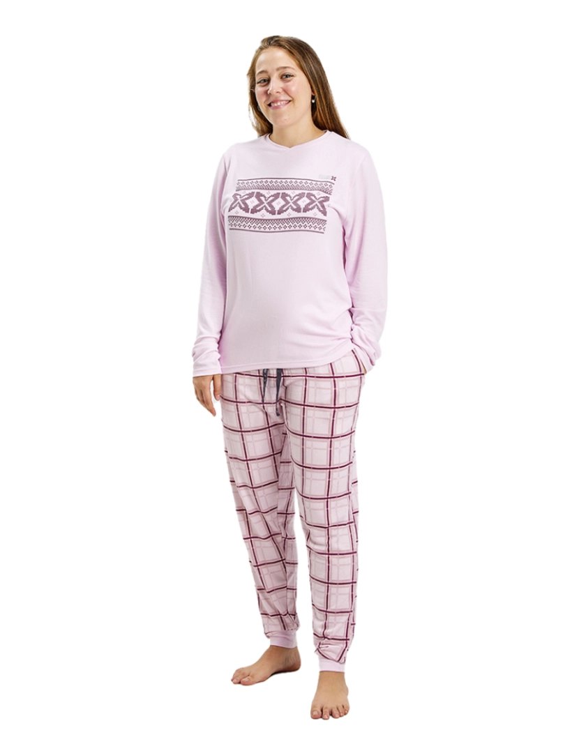 Munich - Pijama Manga Comprida Senhora Rosa