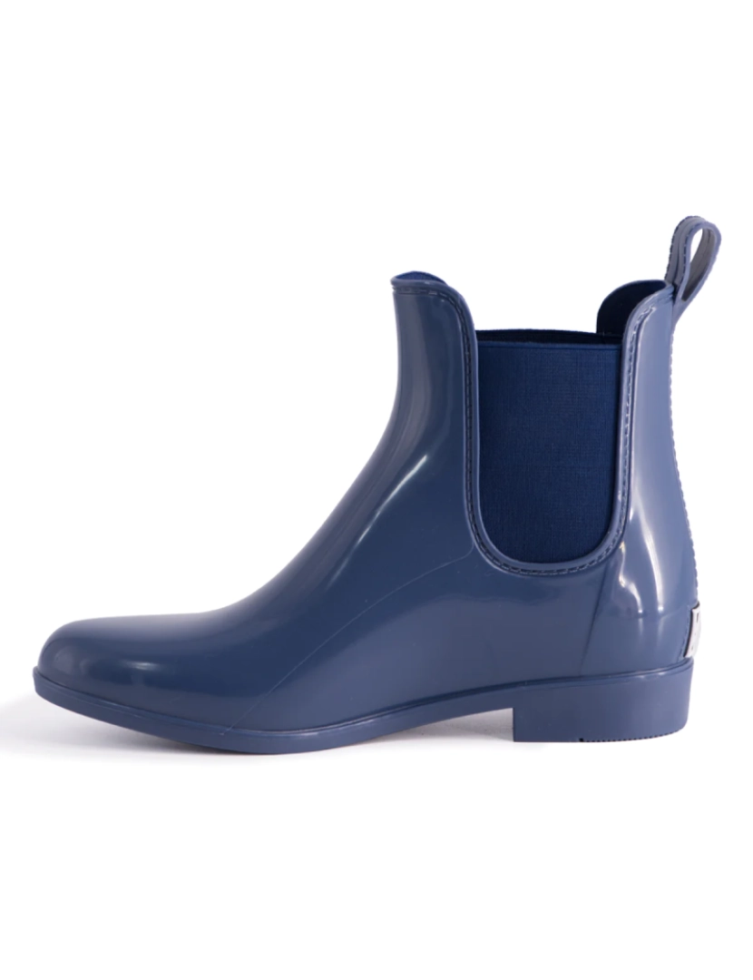 imagem de Aus Wooli Mulheres Rainboots com Sheepskin grátis Insole Marinha5